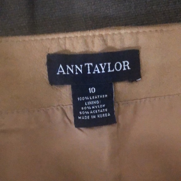 Leather suede skirt - Picture 3 of 8